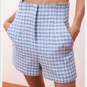 Zara Tweed short